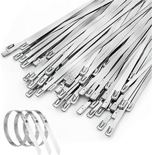 100 Fascette Metalliche in