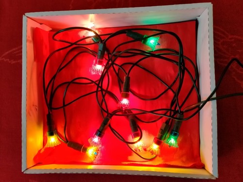 Luci albero natale vintage - albero,