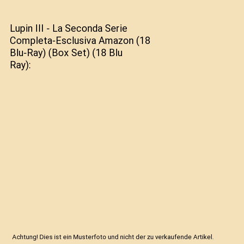 Lupin iii seconda serie - la,