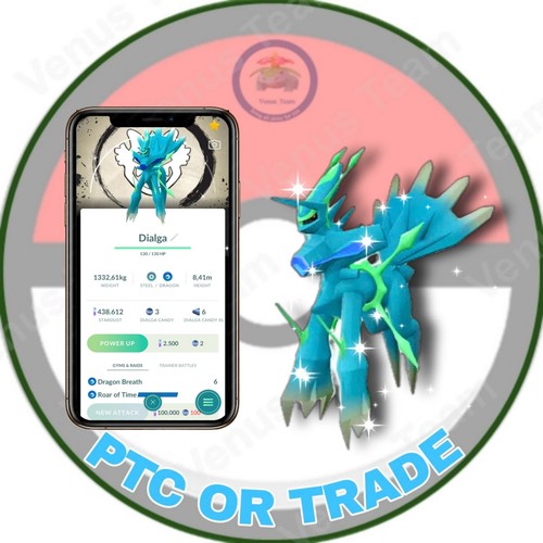 Pokémon shiny dialga - pokémon, go
