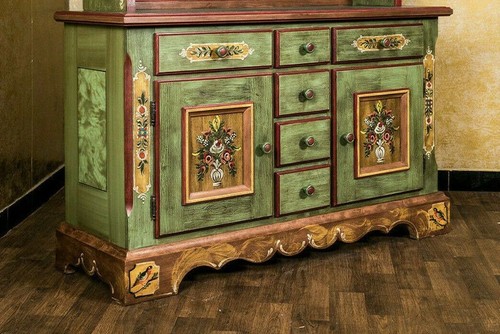 Voglauer cassettiera con verde - cassettiera,