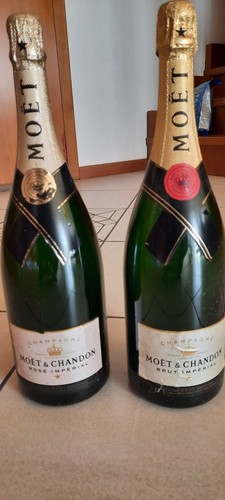 Bottiglie champagne moet - bottiglie,