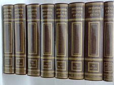 ENCICLOPEDIA DELL'ARTE ANTICA 7 VOL + ATLANTE + SUPP 1970 - AV - TRECCANI - 1958