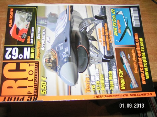 Pilot n 62 - rc, plan