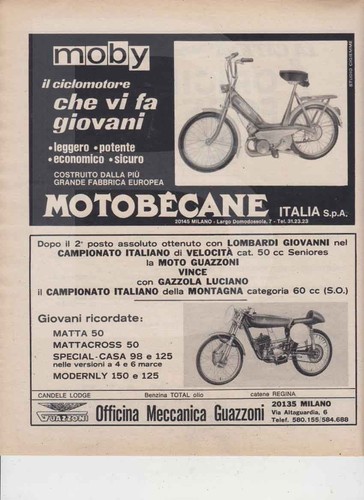 Advertising pubblicità moto - advertising,