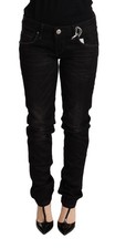 Pantaloni Skinny In Denim