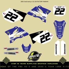 Decalcomanie Yamaha Yz 125 Yz