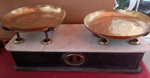 Antica bilancia legno - antica,
