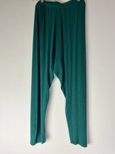 Pantaloni svasati in jersey a