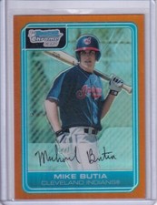 2006 Bowman Cromo Arancione Rifrattori #BC19 Mike Butia Cleveland Indians 25/25
