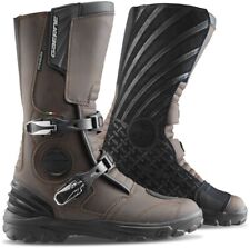 STIVALI BOOTS MOTO PELLE IMPERMEABILI GAERNE G MIDLAND BROWN TG 43