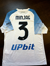 Maglia napoli Kim Min Jae celebrativa face icon rare trikot partenopei stock pro
