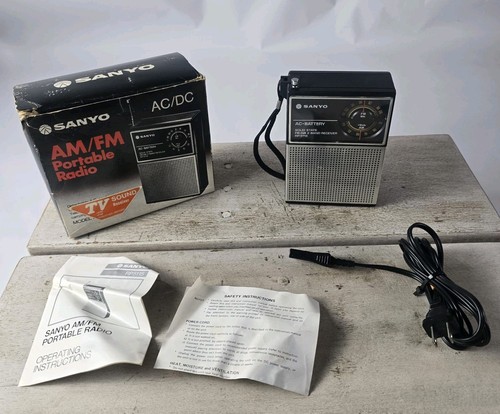 Radio portatile vintage sanyo - portatile,