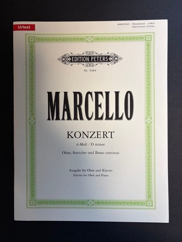 Marcello oboe concerto minor - marcello, d