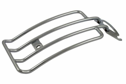 Portapacchi cromato per harley - cromato,