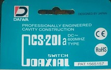Daiwa CS-201 ANTENNA SWITCH 1Kw