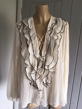 Top blusa donna Zara nuovo con