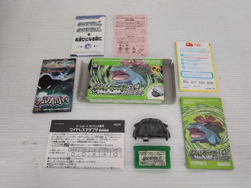 Gioco pokemon verde foglia - jp,