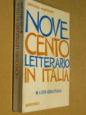 NOVECENTO LETTERARIO IN ITALIA