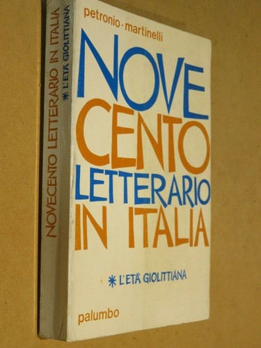 Novecento letterario italia - letterario,
