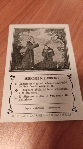 Holy card santino - -,