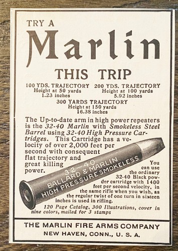 Pubblicità marlin firearms - pubblicità,