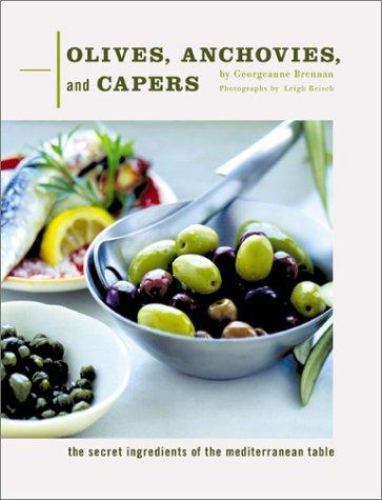 Olives anchovies and capers - and,