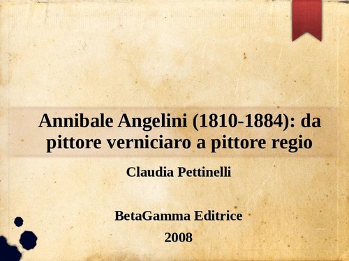 Annibale angelini - annibale, (1810-1884)