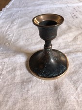 Portacandela vintage ottone