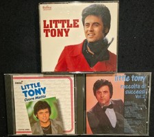 LITTLE TONY - lotto 3 CD - Cuore matto, Successi vol. 2, Flashback (triplo)