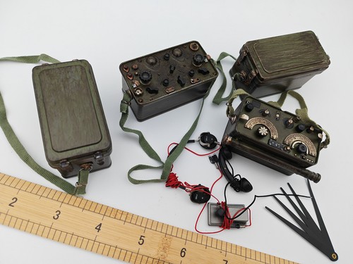 Modellino set antenna radio