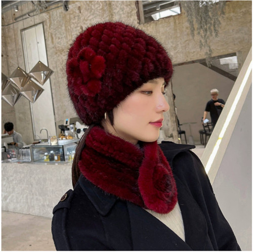 Cappello donna vera pelliccia