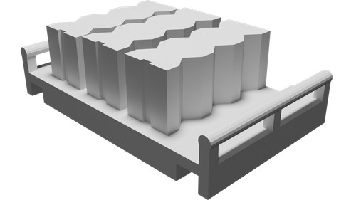 Container cargo per - cargo, rc