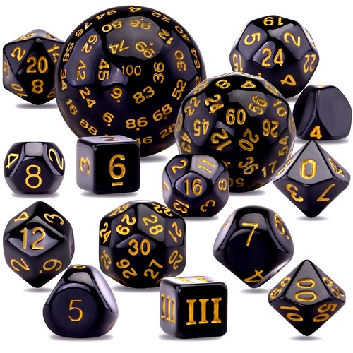 Set dadi poliedrici d100 - set,