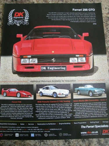 Ferrari 288 gto dke - ferrari,