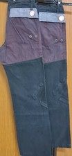 Coppia Pantaloni Nautica Murphy & Nye 14 e 16 Anni Blu con toppe e ricami NUOVI.