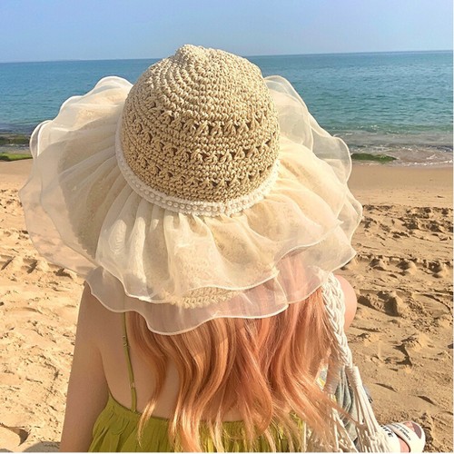 Donna pizzo sole cappello - sole,