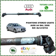 piantone sterzo audi a4 b8 dal 2008 colonna albero snodo canna a5 giunto volante