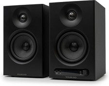 PRO4 Casse Monitor Studio Con Woofer Da 4”, Bluetooth, Ingresso Bilanciato TRS, 
