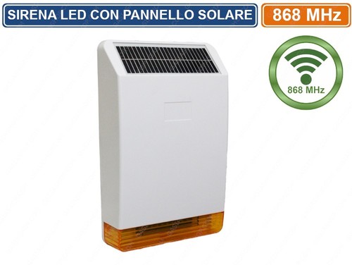 Sirena allarme led per - sirena,