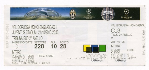 Biglietto juventus torino - ec,
