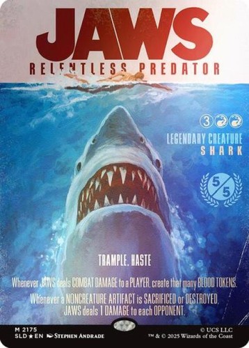 Jaws relentless predator - relentless,
