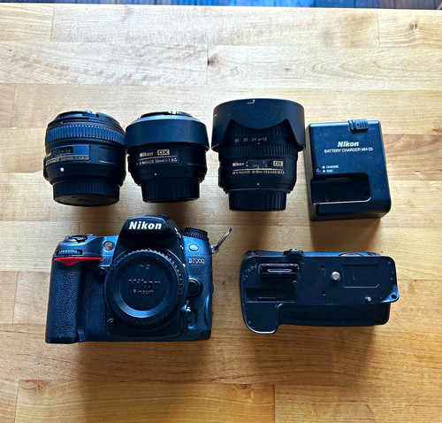 Nikon d7000 dslr - nikon, set