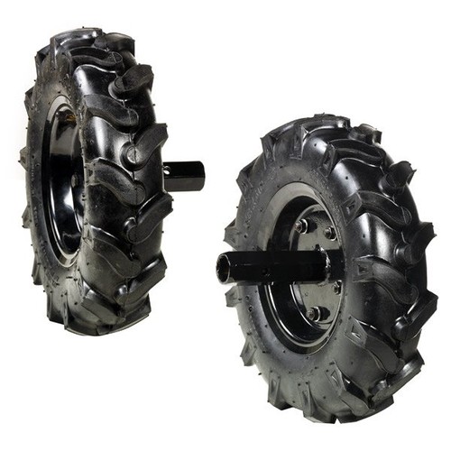 Kit coppia ruote gommate - kit,
