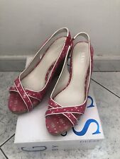 Scarpe sandali Guess  da donna Fucsia E Plateau Di Sugherò Nr 39