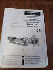 falciatrice a scarica rotativa falciatrice libretto ricambi