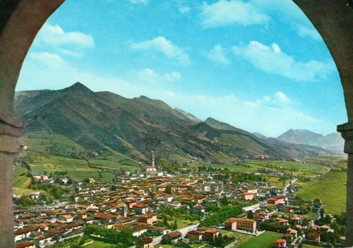 Clusone lombardia panorama - lombardia,