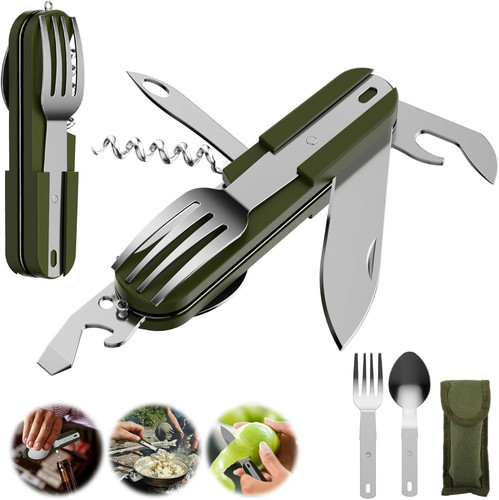 Set posate pieghevoli per - set,