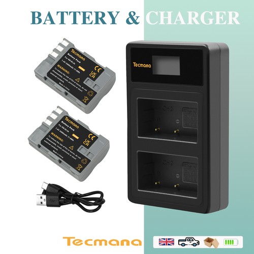 El3e el3a batteria - 2x, en-el3e