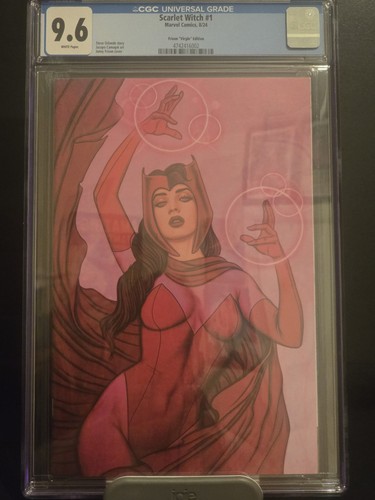Scarlet witch cgc 9 - scarlet,